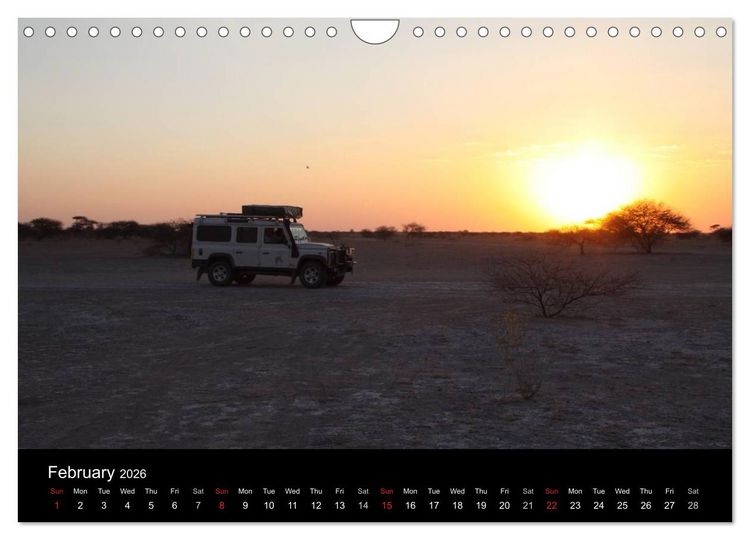 Produktbild: Off-road adventures in Africa (Wall Calendar 2026 DIN A4 landscape), CALVENDO 12 Month Wall Calendar