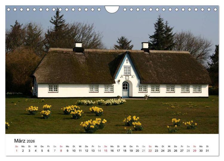 Produktbild: Friesenh&auml;user (Wandkalender 2026 DIN A4 quer), CALVENDO Monatskalender
