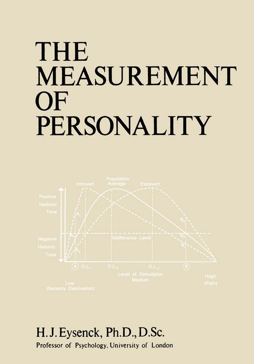 Produktbild: The Measurement of Personality