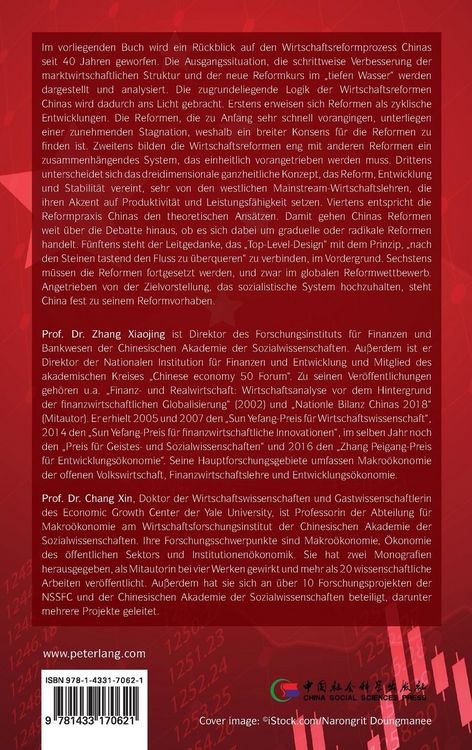 Produktbild: Die Logik der Wirtschaftsreformen Chinas