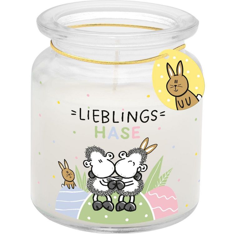 Produktbild: Kerze im Glas Lieblingshase