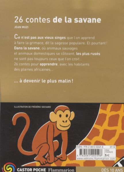 Produktbild: 26 contes de la savane