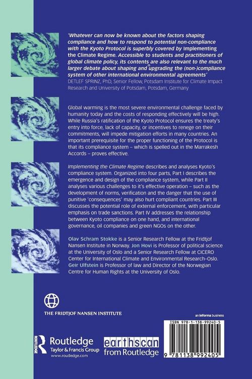 Produktbild: Implementing the Climate Regime