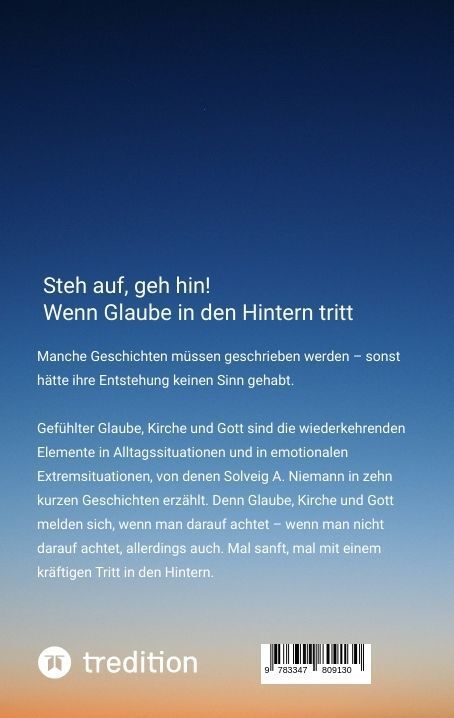 Produktbild: Steh auf, geh hin! Wenn Glaube in den Hintern tritt
