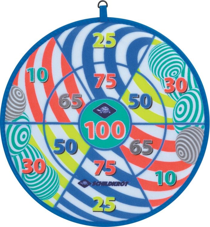 Produktbild: Schidlkr&ouml;t 970148 - Soft Dart Set, Klett-Dartscheibe mit 2 x 3 B&auml;llen