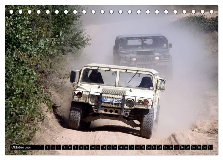 Produktbild: Hummer @ EnduRoMania (Tischkalender 2026 DIN A5 quer), CALVENDO Monatskalender