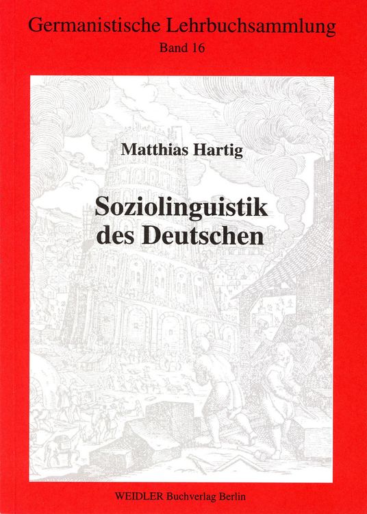 Produktbild: Soziolinguistik des Deutschen