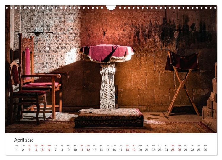 Produktbild: Armenien - Wo die Geschichte ihre Stimme erhebt (Wandkalender 2026 DIN A3 quer), CALVENDO Monatskalender