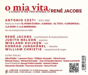 Produktbild: O mia Vita-Zum 75.Geburtstag von Ren' Jacobs