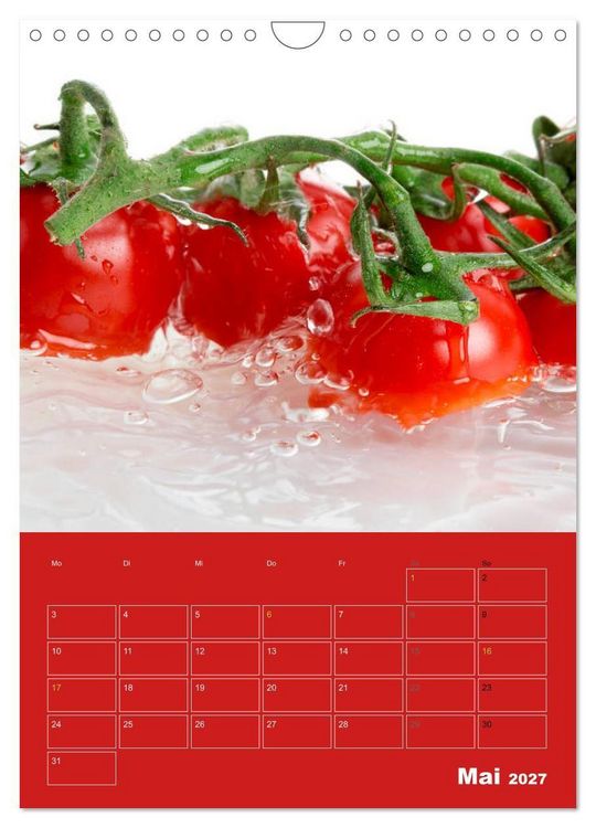 Produktbild: Buntes f&uuml;r die K&uuml;che (Wandkalender 2027 DIN A4 hoch), CALVENDO Monatskalender