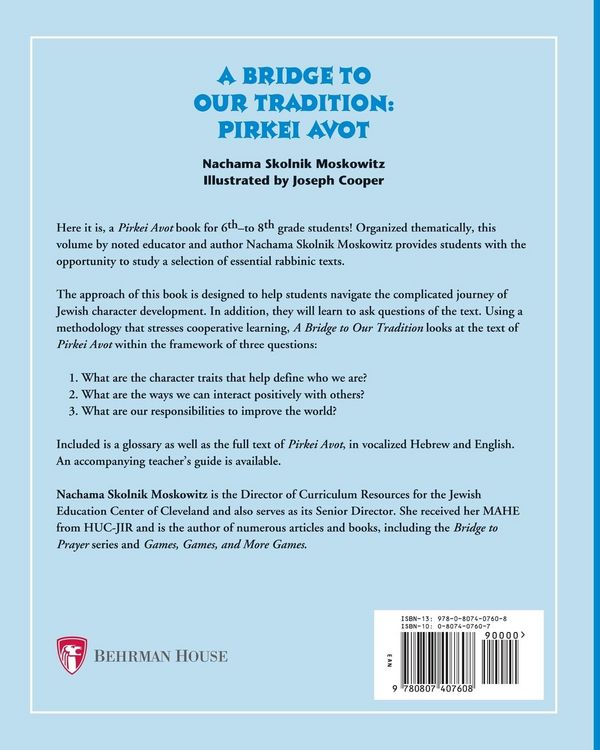 Produktbild: A Bridge to Our Tradition