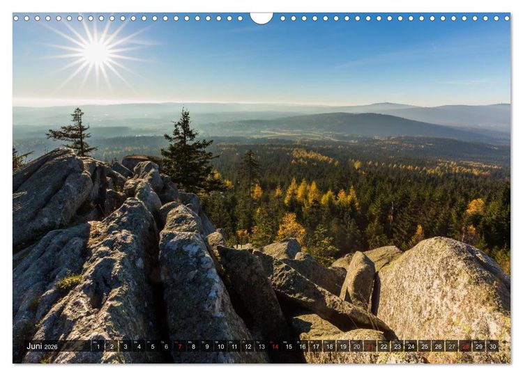 Produktbild: Zauberhaftes Fichtelgebirge (Wandkalender 2026 DIN A3 quer), CALVENDO Monatskalender