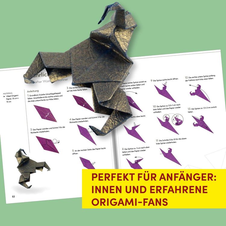 Produktbild: Faszinierende Origami-Tierparade