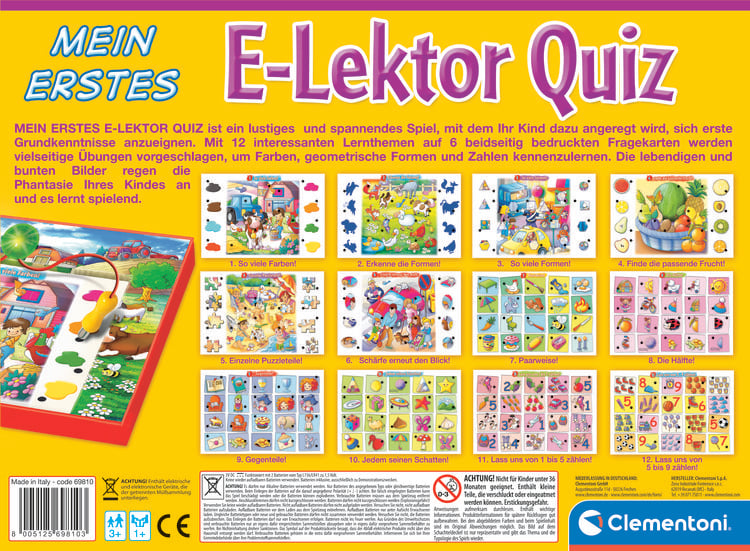 Produktbild: Wissensspiel Mein Erstes E-Lektor
