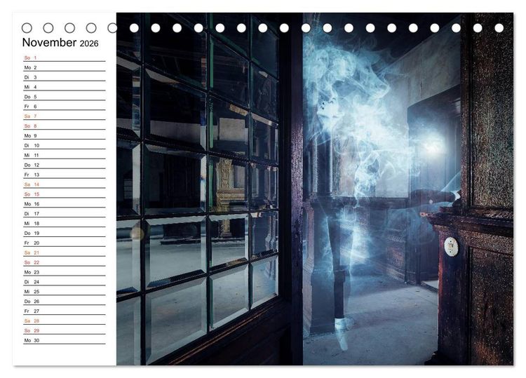 Produktbild: Geheimnisvolle Ballettwelt (Tischkalender 2026 DIN A5 quer), CALVENDO Monatskalender