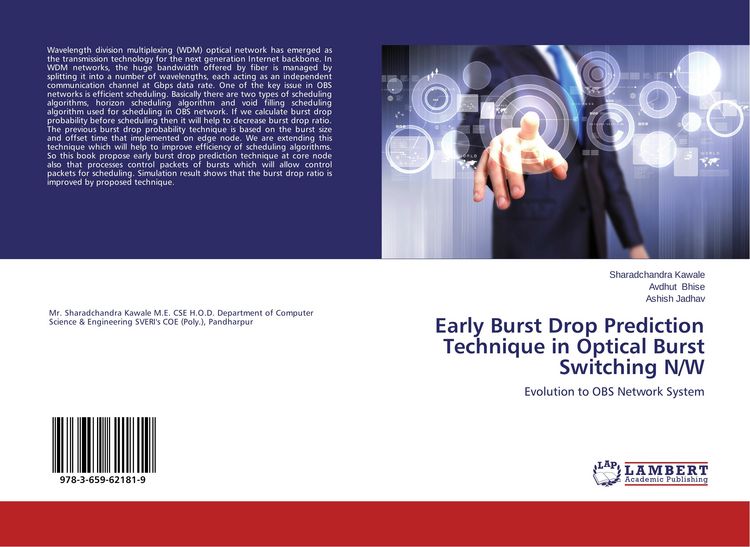 Produktbild: Early Burst Drop Prediction Technique in Optical Burst Switching N/W