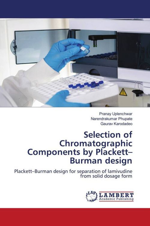 Produktbild: Selection of Chromatographic Components by Plackett-Burman design