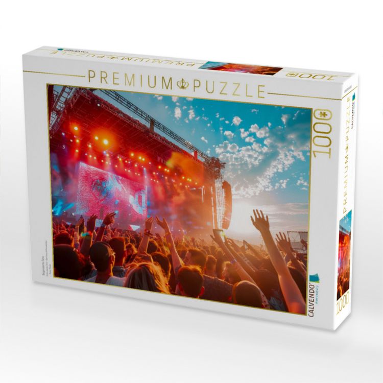 Produktbild: CALVENDO Puzzle Begeisterte Fans | 1000 Teile Lege-Gr&ouml;&szlig;e 64x48cm Foto-Puzzle f&uuml;r gl&uuml;ckliche Stunden