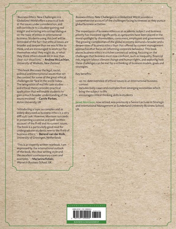 Produktbild: Business Ethics