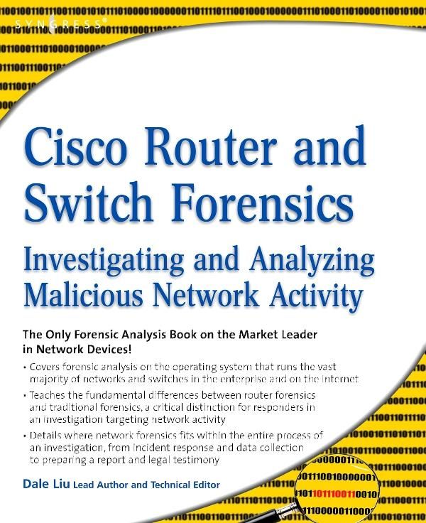 Produktbild: Cisco Router and Switch Forensics
