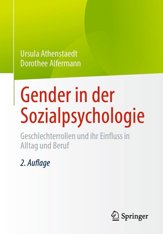 Produktbild: Gender in der Sozialpsychologie