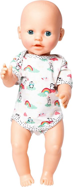 Produktbild: Puppen-Body Pinguin P&uuml;nktchen, Gr. 35-45 cm