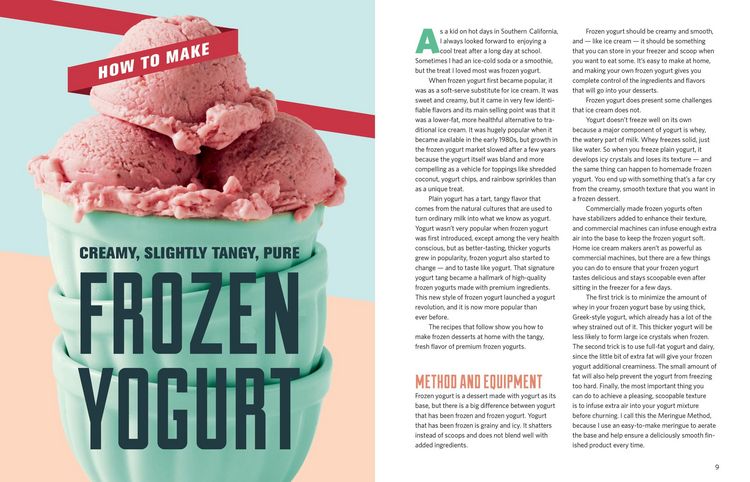 Produktbild: Perfectly Creamy Frozen Yogurt