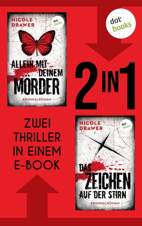 Produktbild: Allein mit deinem M&ouml;rder & Das Zeichen auf der Stirn