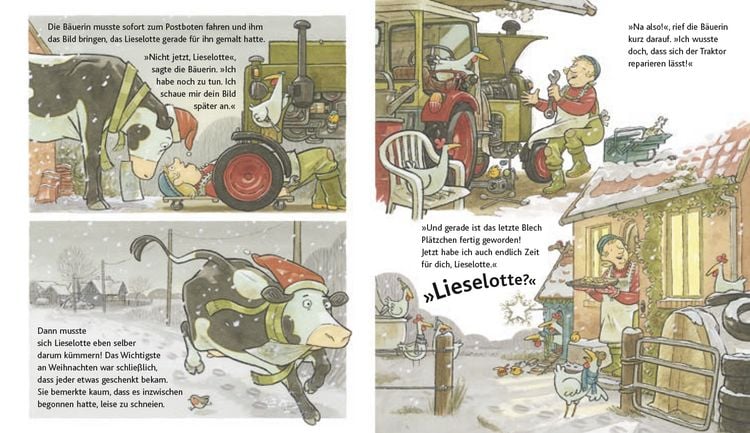 Produktbild: Lieselotte Weihnachtskuh Mini
