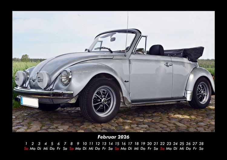 Produktbild: Welt der Oldtimer 2026 Fotokalender DIN A3