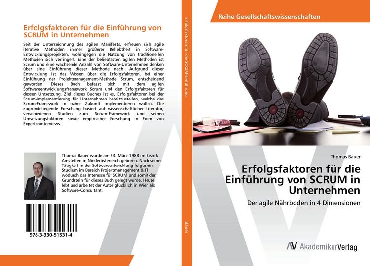 Produktbild: Erfolgsfaktoren f&uuml;r die Einf&uuml;hrung von SCRUM in Unternehmen