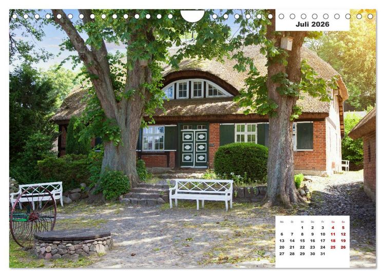 Produktbild: R&uuml;gen Panorama (Wandkalender 2026 DIN A4 quer), CALVENDO Monatskalender
