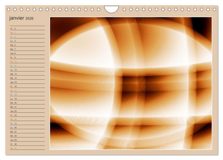 Produktbild: Art, ar&ocirc;me caf&eacute; (Calendrier mural 2026 DIN A4 vertical), CALVENDO calendrier mensuel