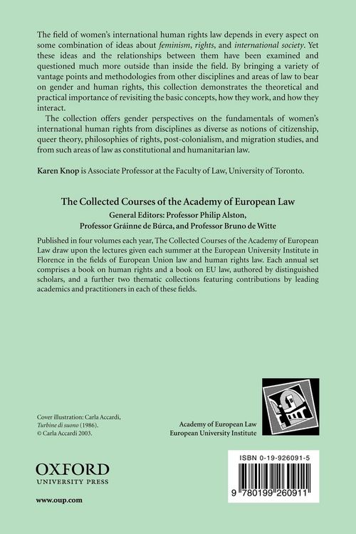 Produktbild: Gender and Human Rights