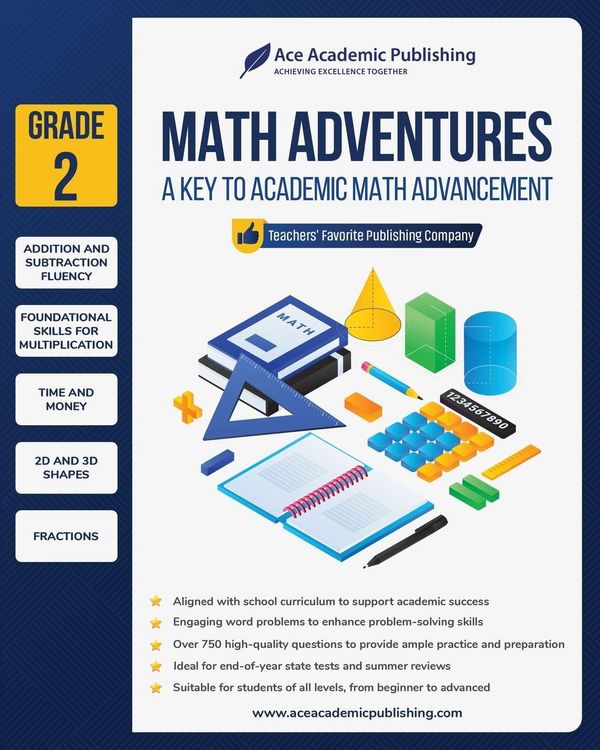 Produktbild: Math Adventures - Grade 2