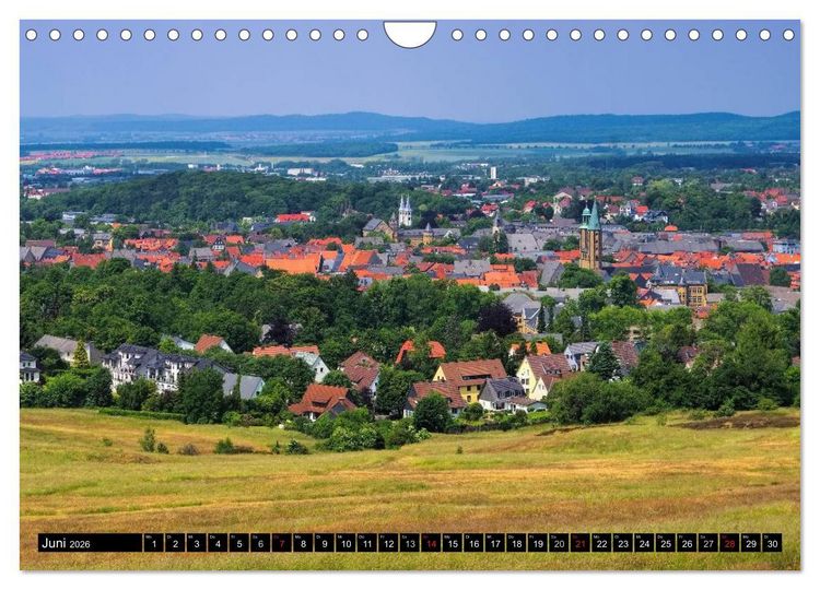 Produktbild: Goslar - Hanse- und Kaiserstadt im Harz (Wandkalender 2026 DIN A4 quer), CALVENDO Monatskalender