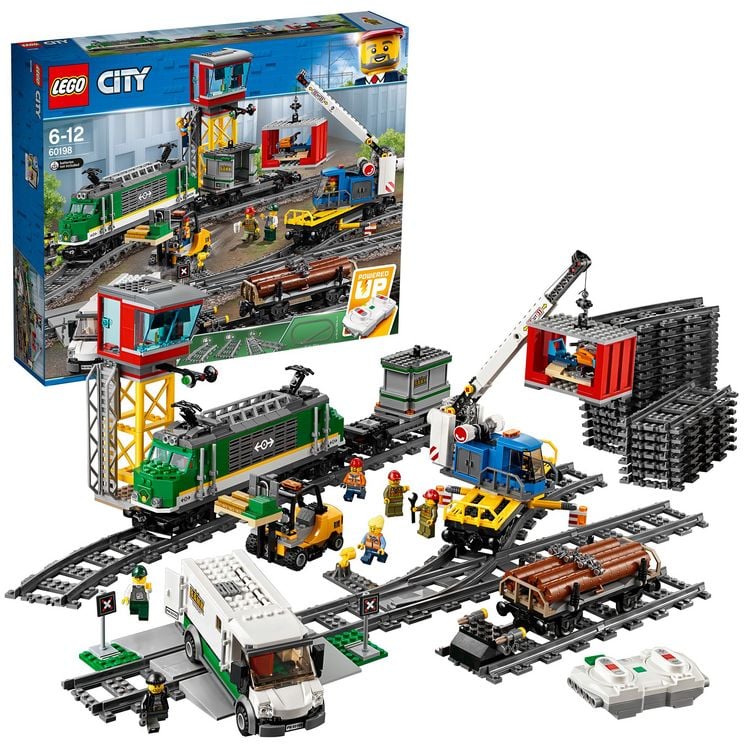 Produktbild: LEGO City Trains Güterzug, Spielzeug für Jungen & Mädchen ab 6 Jahren