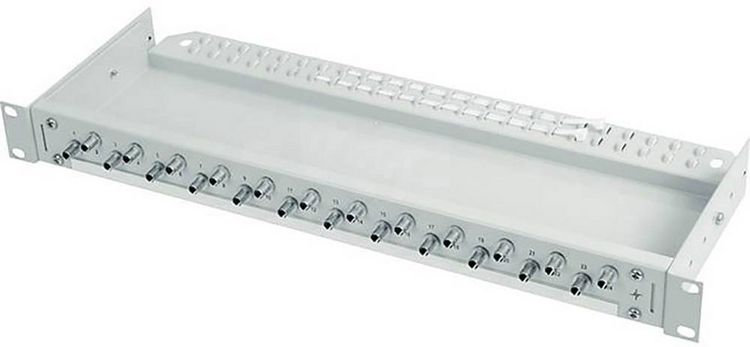 Produktbild: Teleg&auml;rtner 100021691 LWL-Patchpanel 24 Port ST 1 HE