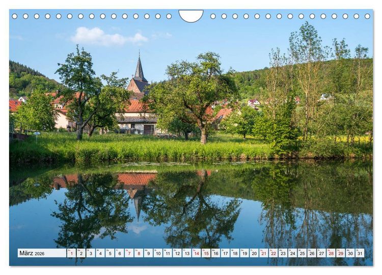 Produktbild: Die Romantische Strasse (Wandkalender 2026 DIN A4 quer), CALVENDO Monatskalender
