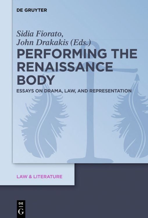 Produktbild: Performing the Renaissance Body