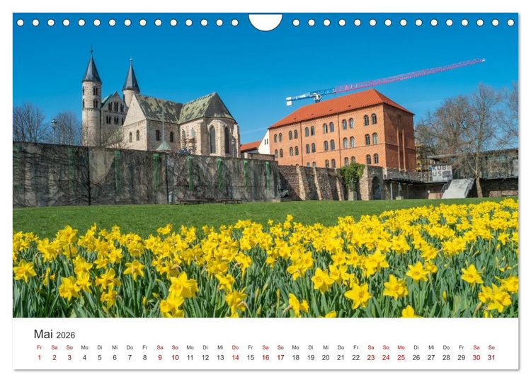 Produktbild: Deutschland: Magdeburg, Stadtansichten und Umgebung (Wandkalender 2026 DIN A4 quer), CALVENDO Monatskalender