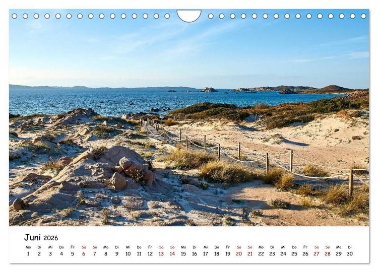Produktbild: Sardinien - Ein St&uuml;ck Karibik im Mittelmeer (Wandkalender 2026 DIN A4 quer), CALVENDO Monatskalender