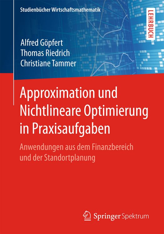 Produktbild: Approximation und Nichtlineare Optimierung in Praxisaufgaben