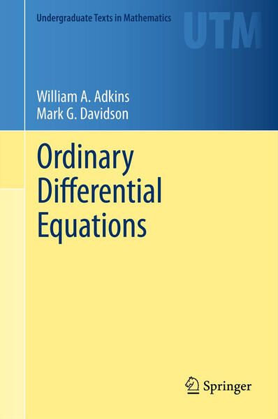 Produktbild: Ordinary Differential Equations