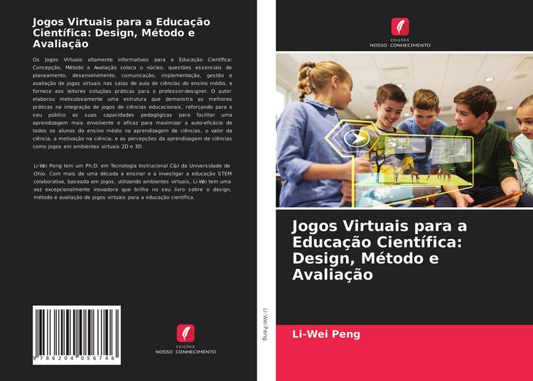 Produktbild: Jogos Virtuais para a Educa&ccedil;&atilde;o Cient&iacute;fica: Design, M&eacute;todo e Avalia&ccedil;&atilde;o