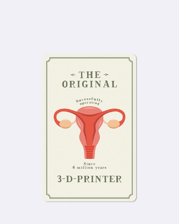 Produktbild: Lunacard Postkarte *3D Printer