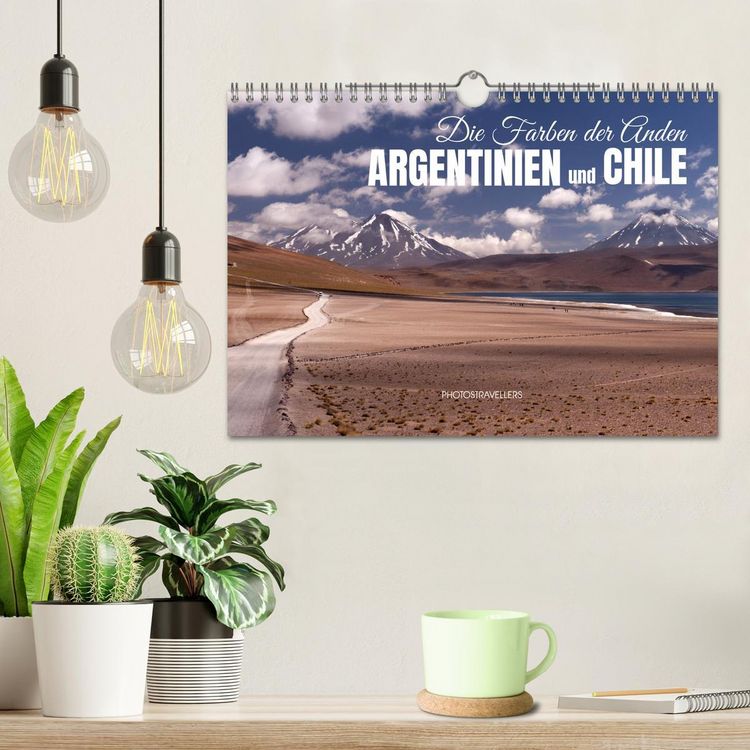 Produktbild: Die Farben der Anden - Argentinien und Chile (Wandkalender 2026 DIN A4 quer), CALVENDO Monatskalender