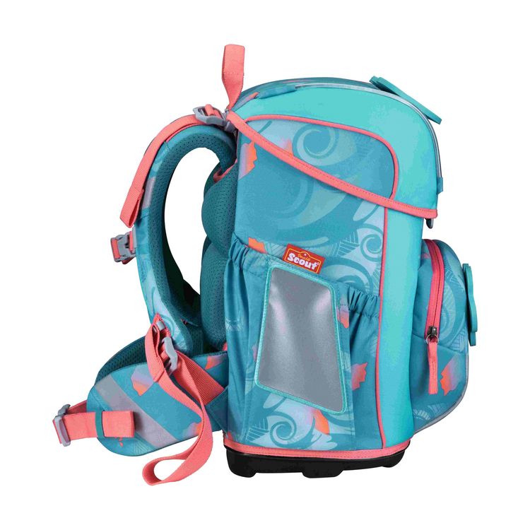 Produktbild: Scout Schulranzen Set Neo Safety Light, Schulranzen Set, 4tlg, Aloha