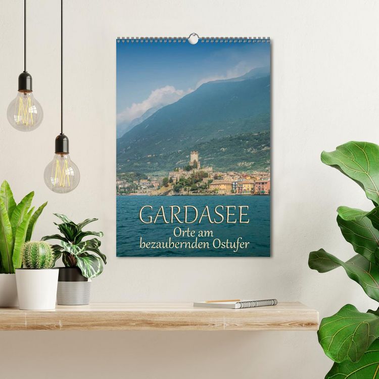 Produktbild: GARDASEE Orte am bezaubernden Ostufer (Wandkalender 2026 DIN A3 hoch), CALVENDO Monatskalender
