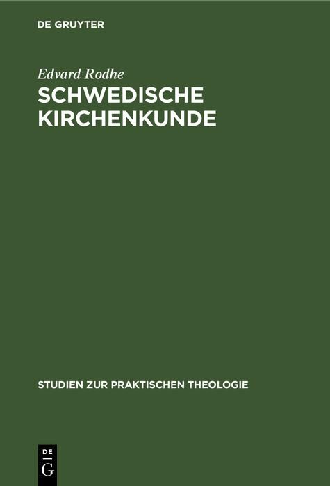 Produktbild: Schwedische Kirchenkunde